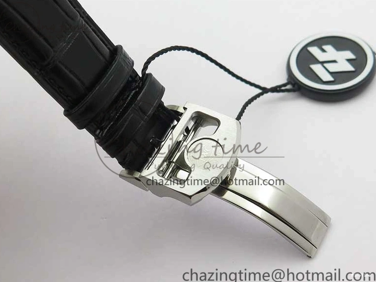 MIROTIME 0307 SunProtective Portugieser Chronograph Edition 150 Years IW371601 ZF 1:1 Best Edition Blue Dial on Black Leather Strap A7750 (Slim Movement) 7137